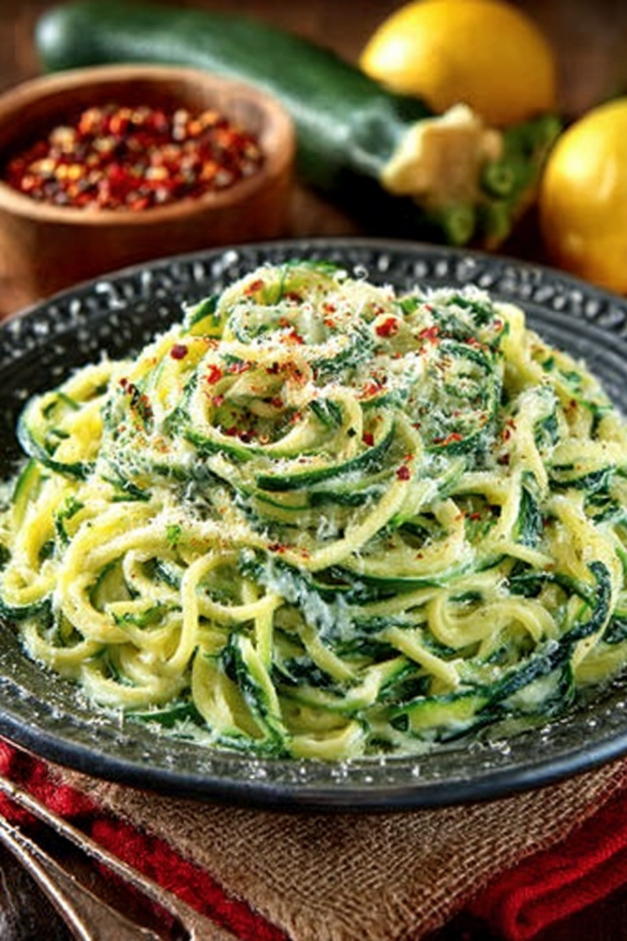 Cremige Zucchini-Nudeln Alfredo in nur 15 Minuten image 2