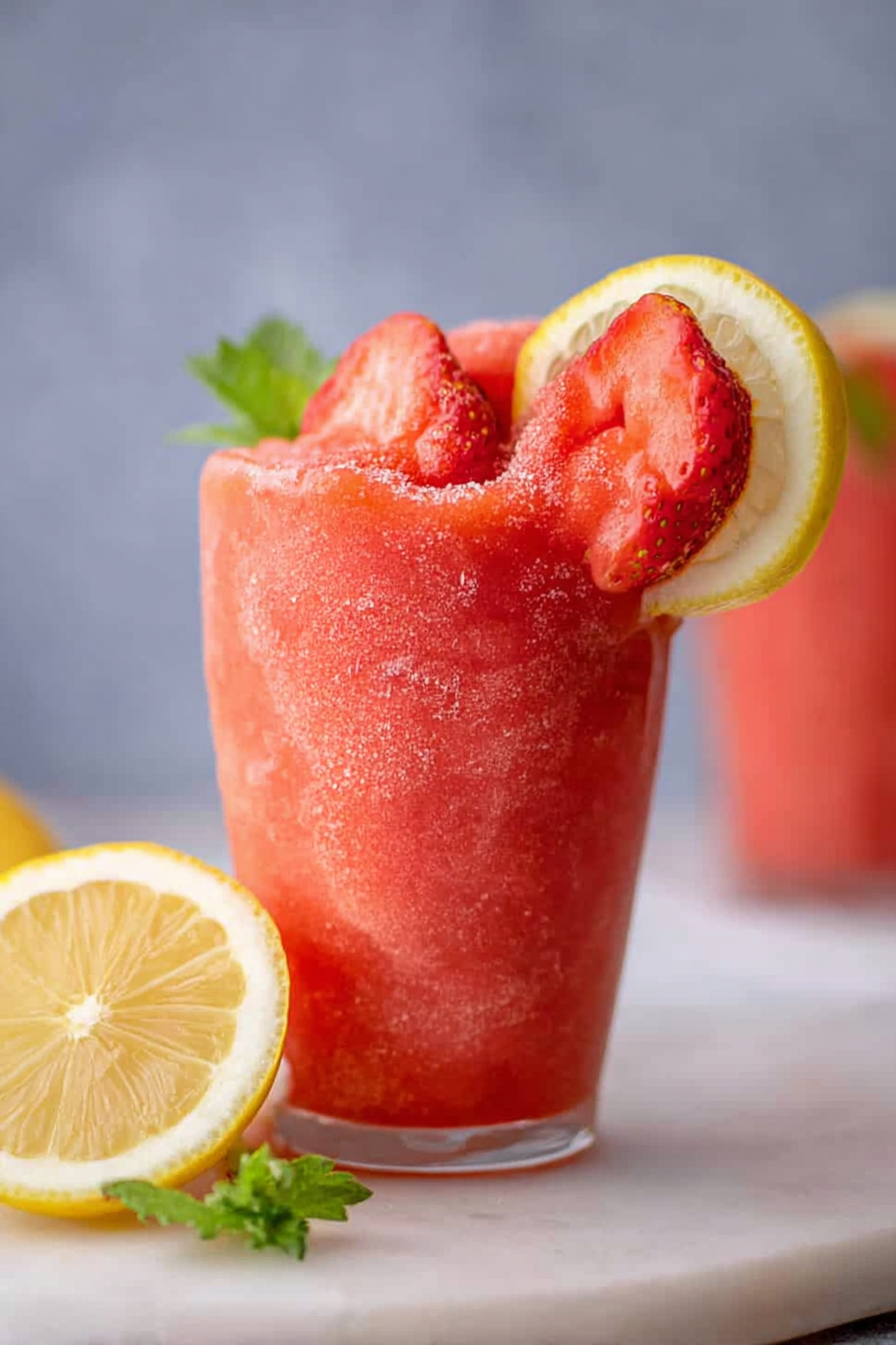 Gefrorene Erdbeerlimonade image 2