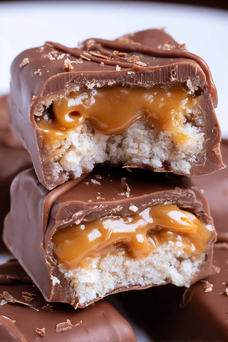 Hausgemachter Snickers-Riegel image 2
