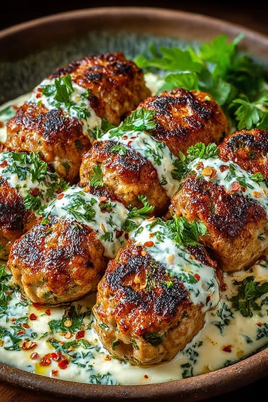Unwiderstehliches Hühnchen-Kofta-Rezept mit cremiger Knoblauch-Joghurt-Sauce! image 2
