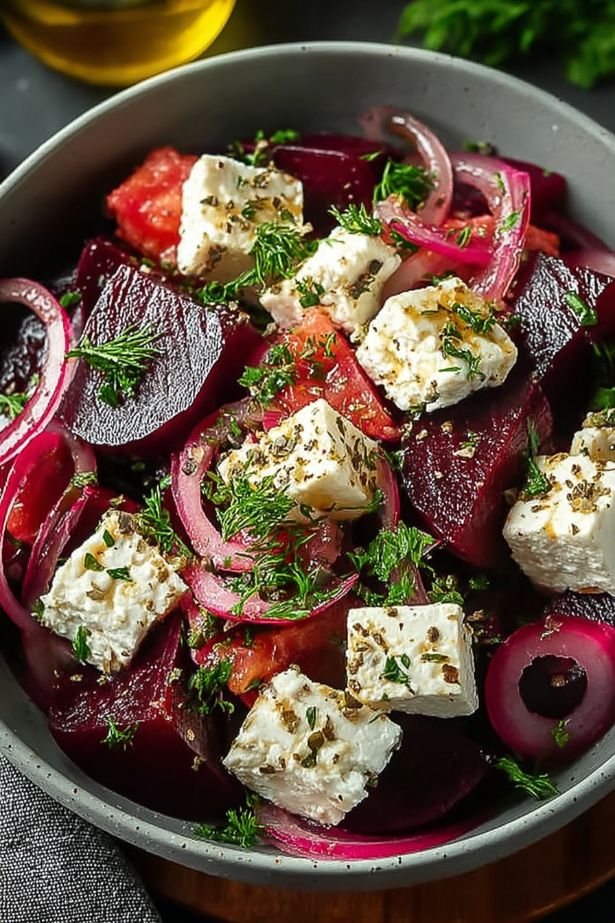 Einfacher Rote-Bete- und Fetakäse-Salat: Der ultimative 20-Minuten-Sommerhit! image 2