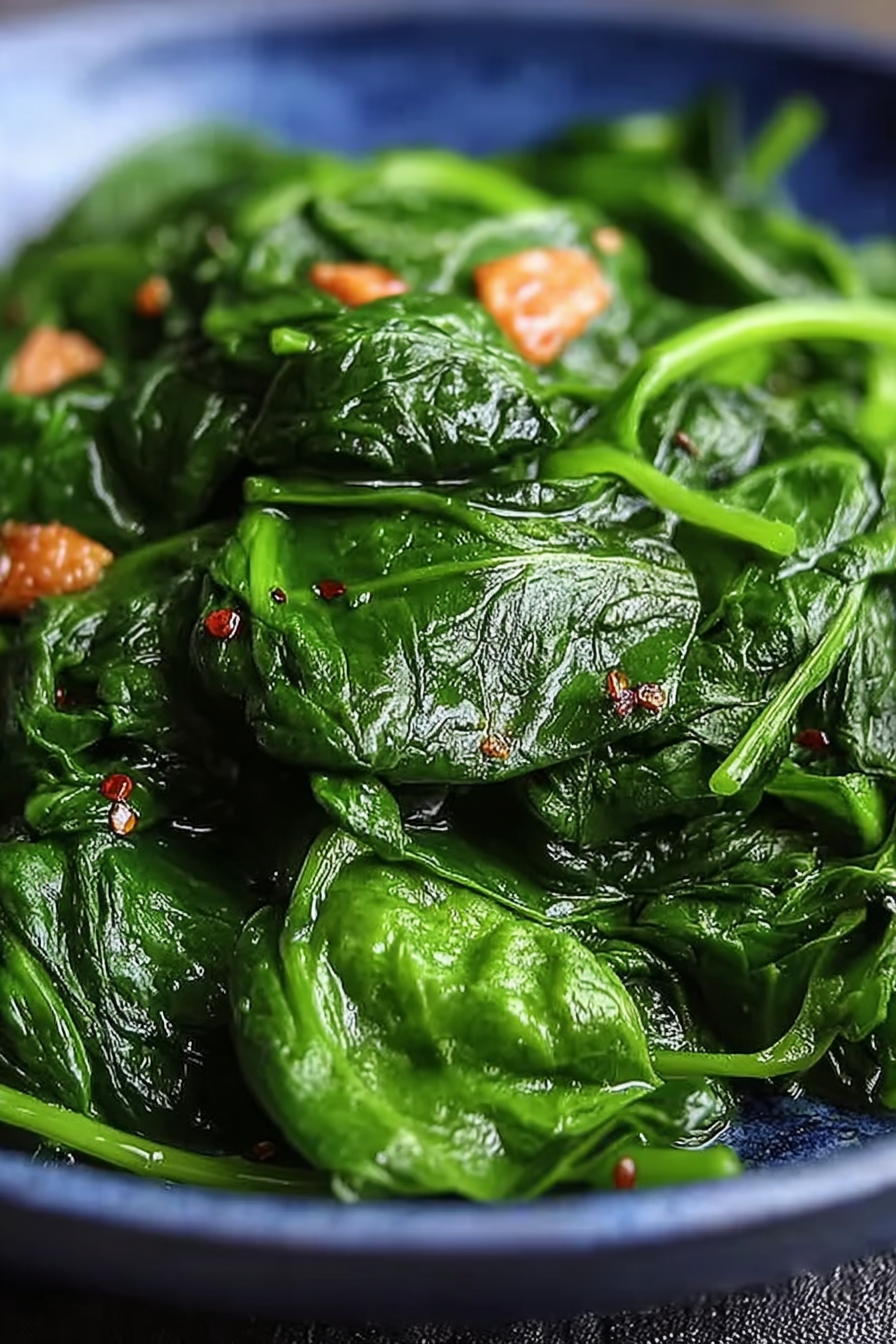 Einfacher und schmackhafter sautierter Babyspinat: Ein unglaubliches 5-Minuten-Rezept image 2
