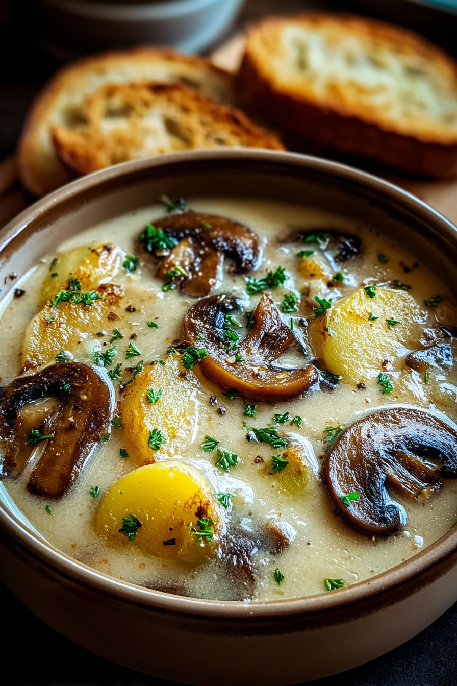 Herzhafte Pilz-Kartoffelsuppe – Ein einfaches Rezept für kalte Tage image 2