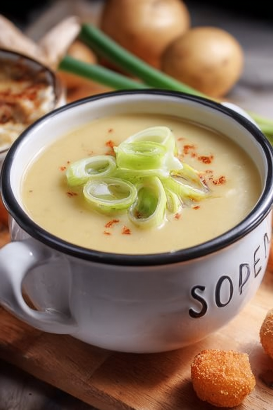Kartoffel-Lauch-Suppe – schnell & einfach image 2