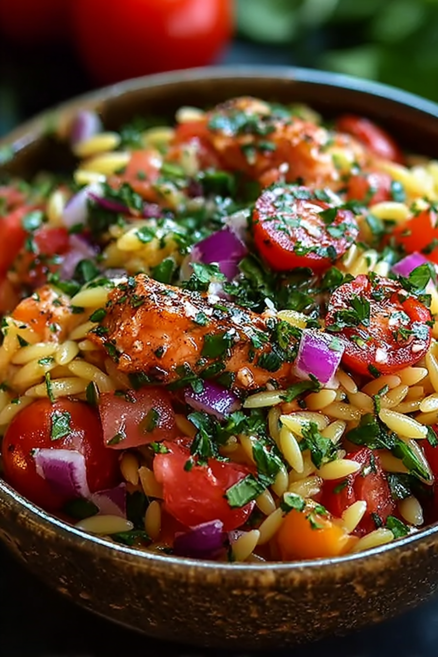 Mediterraner Orzo-Salat: Ein erfrischendes Rezept für den Sommer image 2