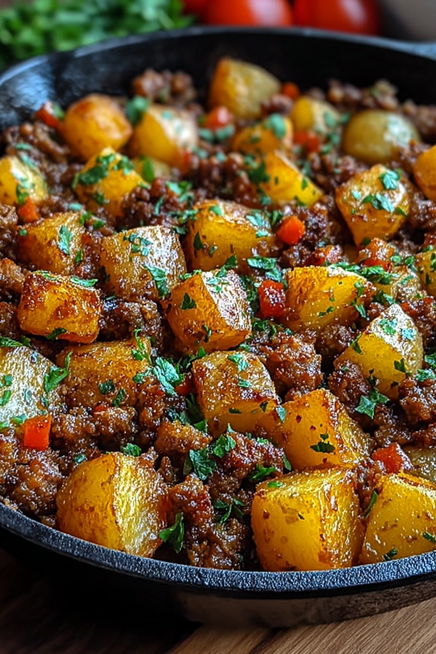 Mexikanische Hackfleisch-Pfanne mit Kartoffeln: Ein unglaublich ultimatives Rezept für 4 Personen image 2