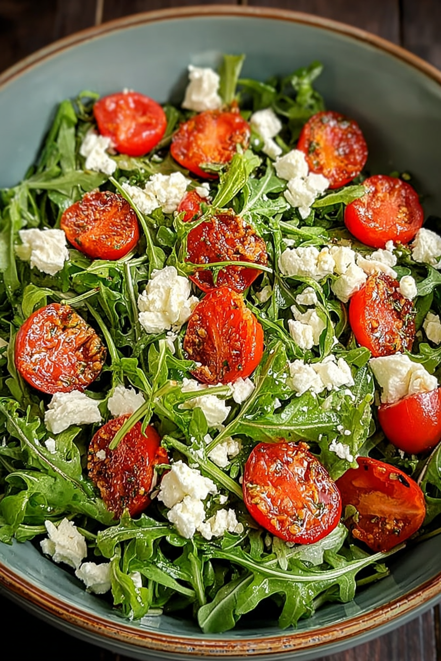 Rucolasalat mit Feta und Tomaten image 2