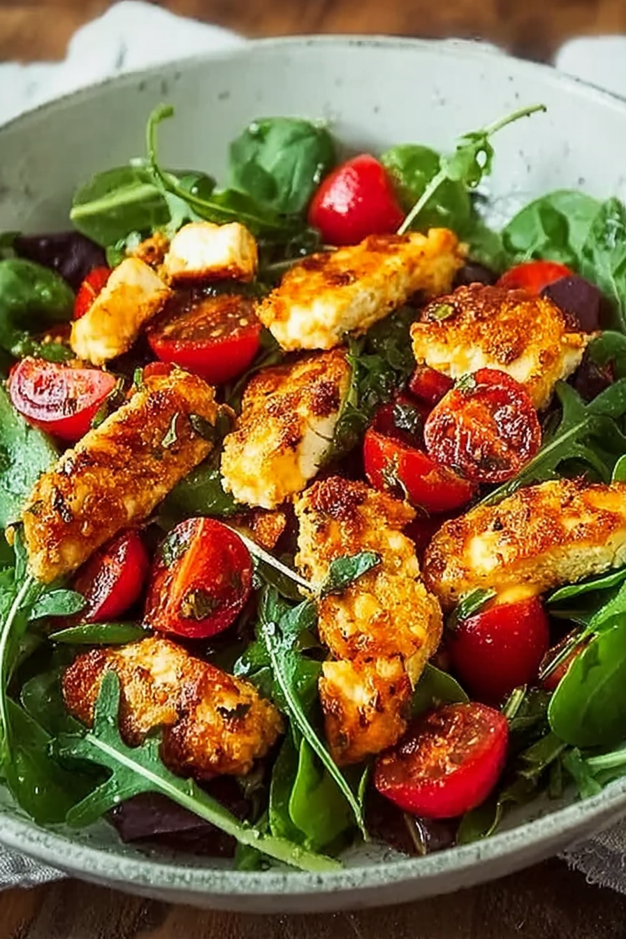 Tomaten-Halloumi-Salat: Ein unglaublicher ultimativer Genuss für leichte Mahlzeiten image 2
