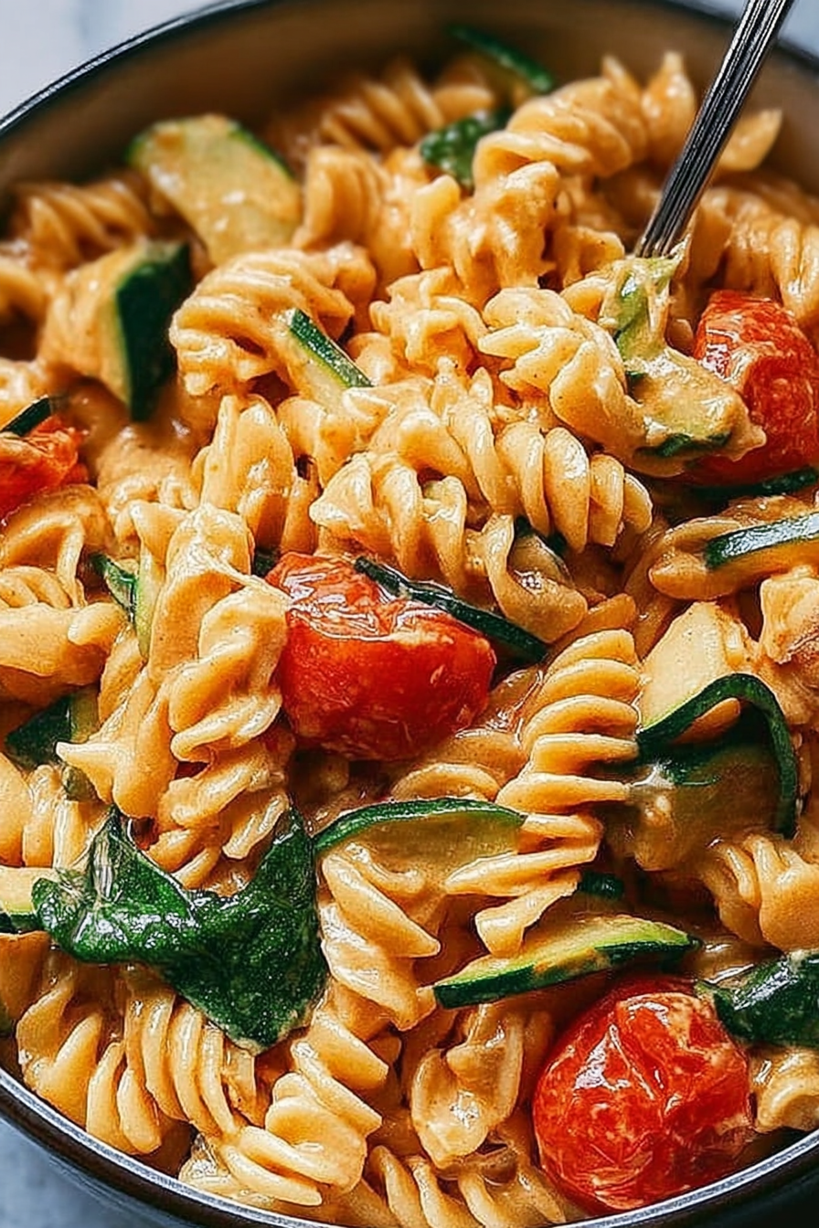Tomaten-Zucchini-Pasta: Eine unglaubliche ultimative gesunde und proteinreiche Pasta-Variante image 2