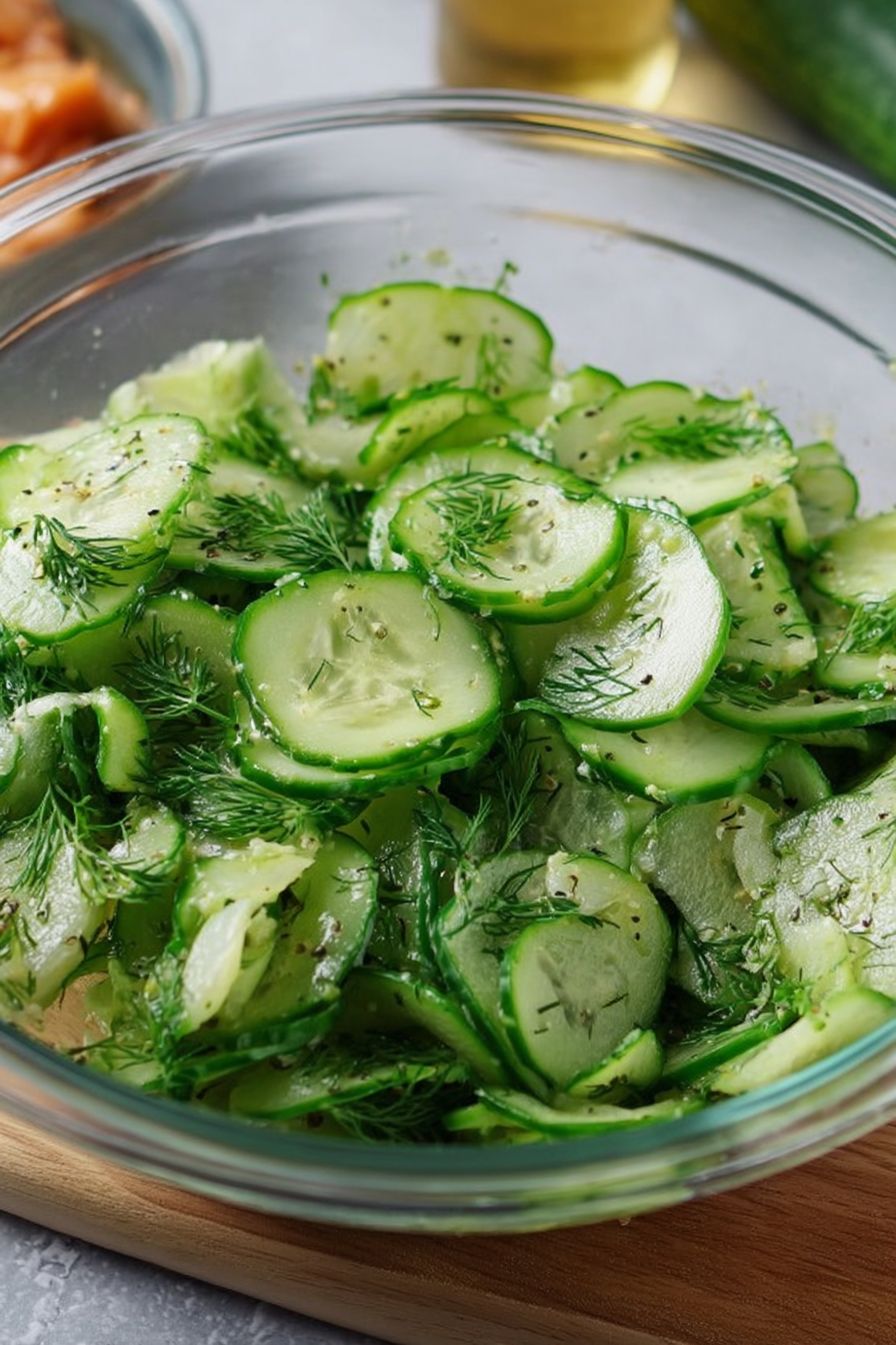 Gurkensalat Rezept mit Dill image 2