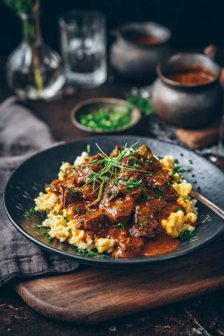 Jägersauce mit Spätzle image 2