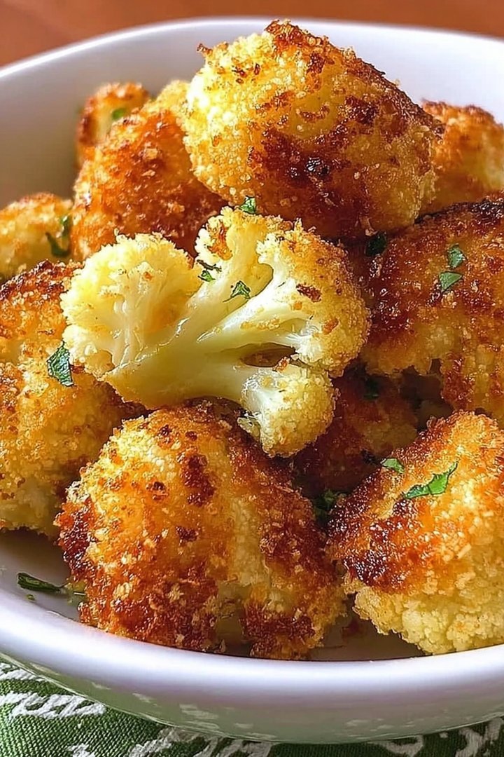 Parmesan Blumenkohl Bissen: Leckere und gesunde Snack-Idee für jeden Anlass image 2