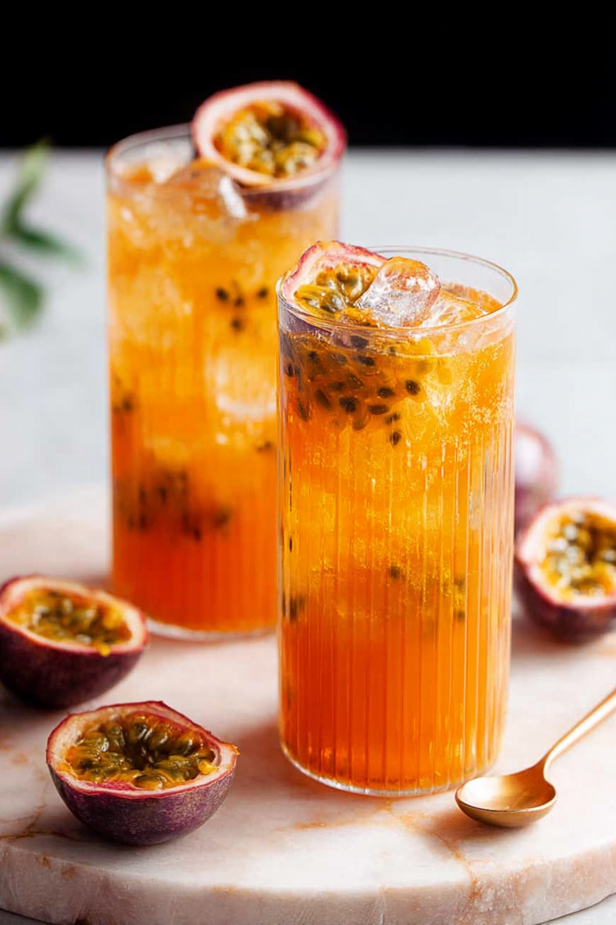 Passionsfruchttee (einfaches Eisrezept) image 2