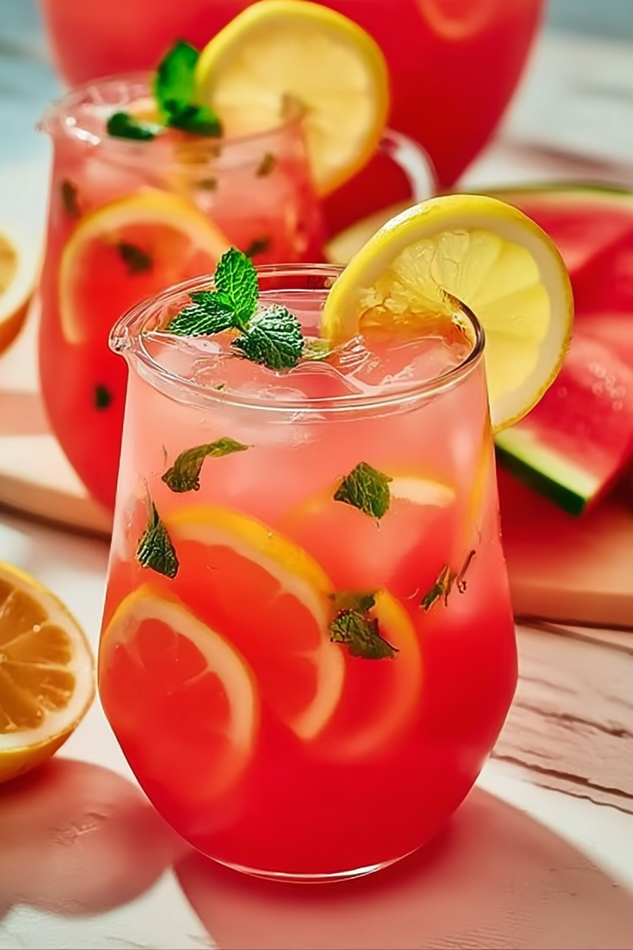 Wassermelonenlimonade: Einfaches und erfrischendes Sommergetränk-Rezept image 2