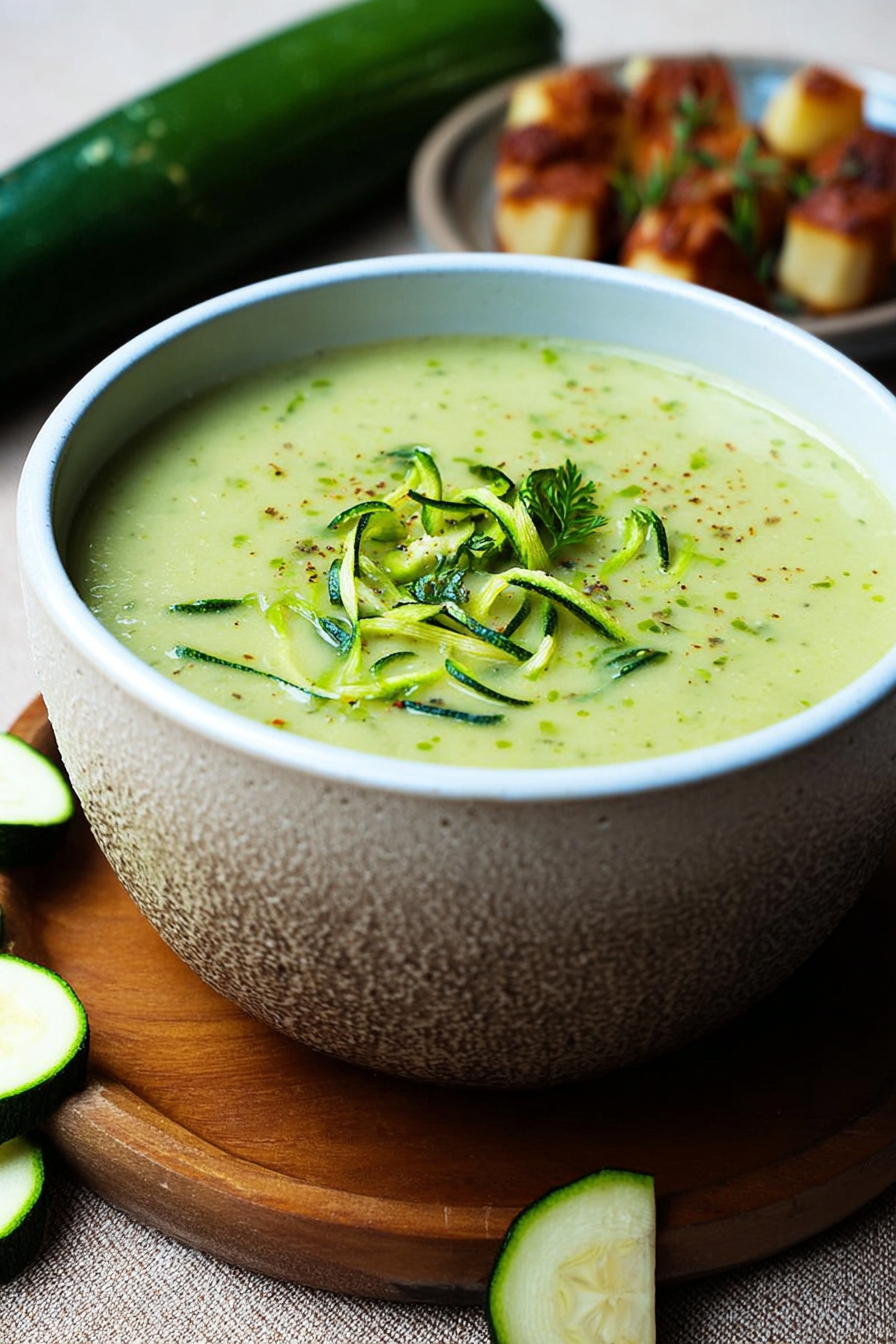 Zucchinisuppe schnell und einfach image 2