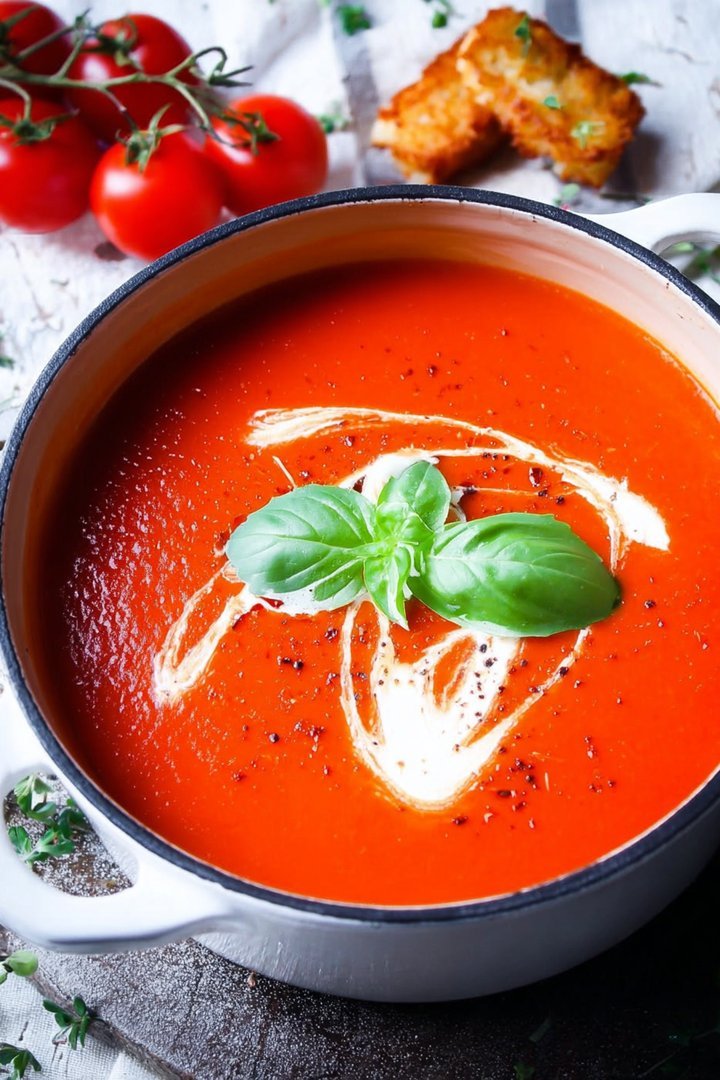 Die beste und einfachste aromatische Tomatensuppe image 2