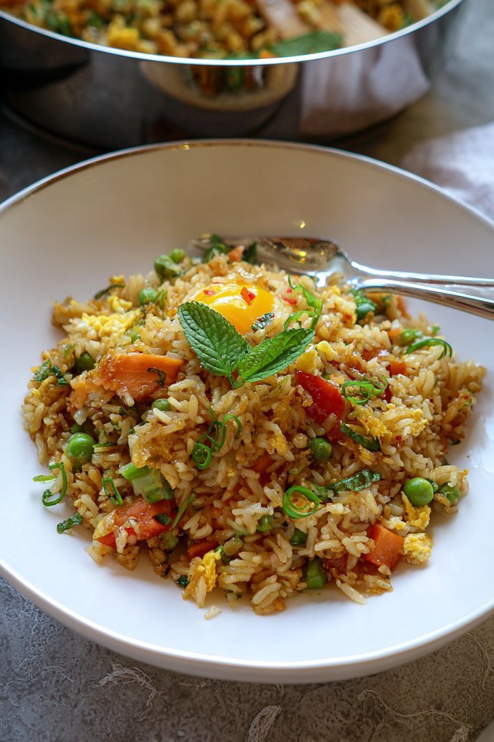 Gebratener Reis mit Ei & Gemüse: einfach & lecker! image 2