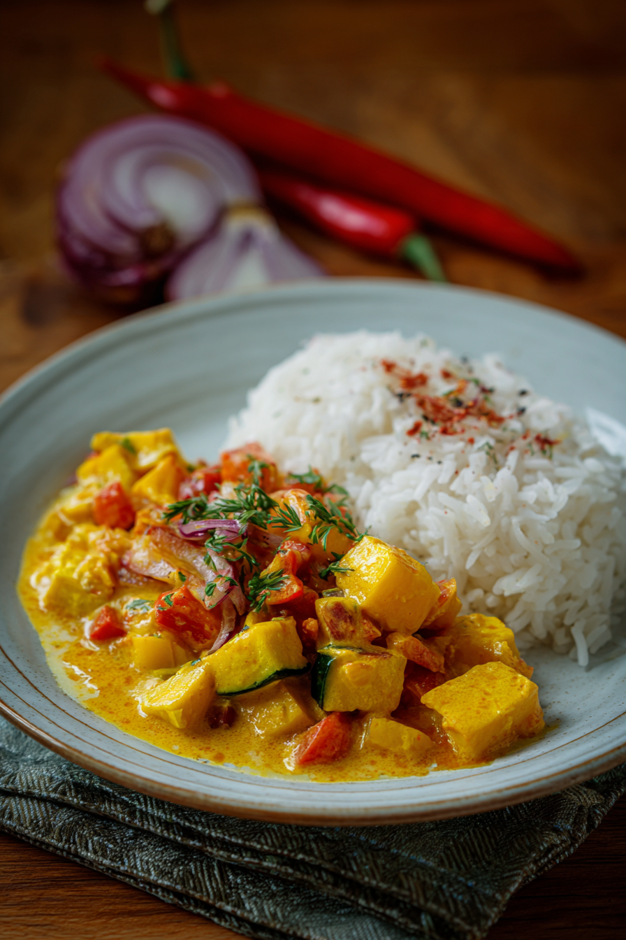Gemüsecurry mit Kokosmilch image 2