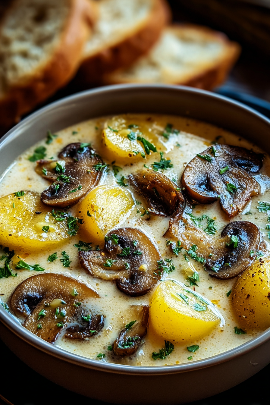Herzhafte Pilz-Kartoffelsuppe – Ein einfaches Rezept für kalte Tage image 2