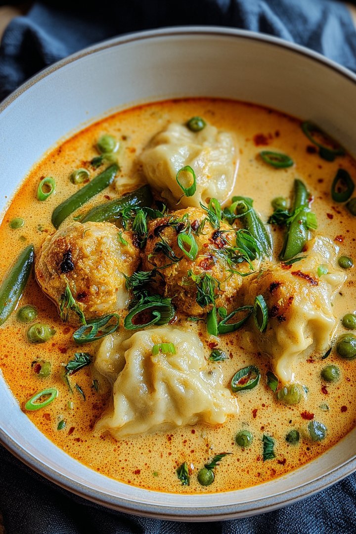 Kokos-Currysuppe mit Klößen image 2