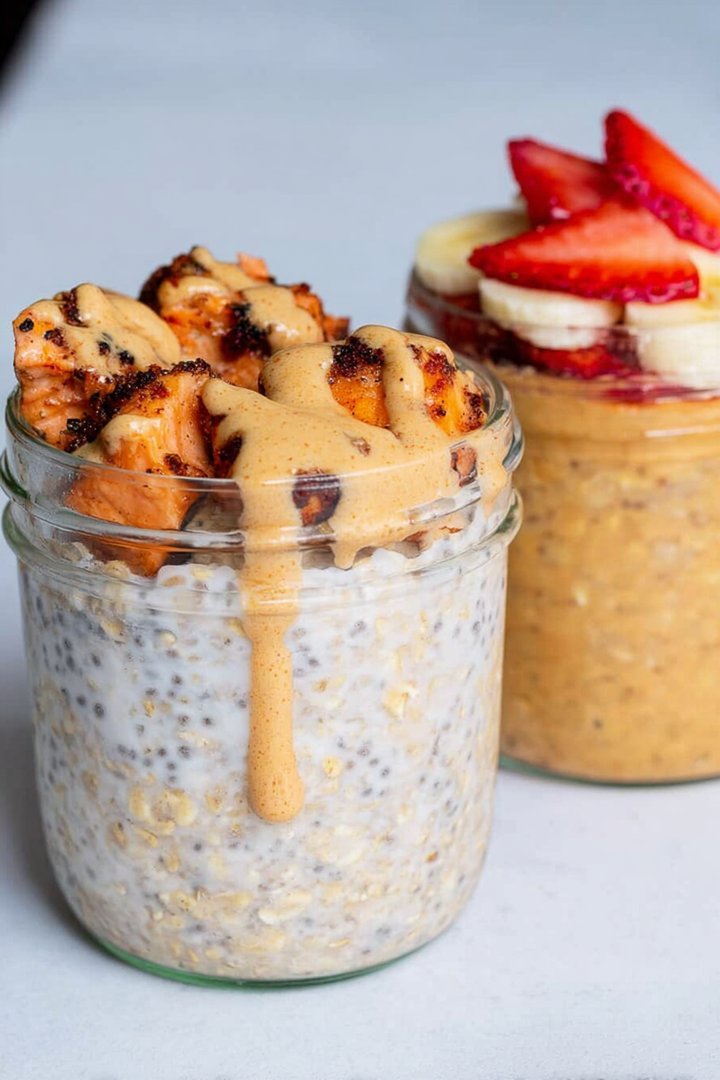 Proteinreiche Overnight Oats image 2