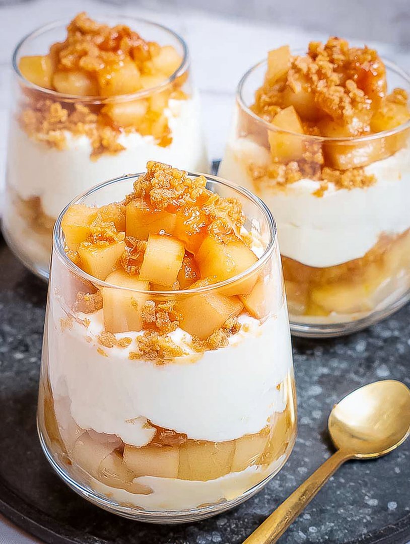 Bratapfel-Dessert im Glas image 2