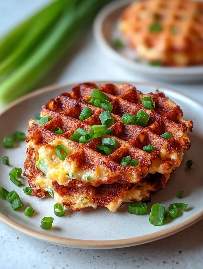 Herzhaftes Thunfisch-Melt-Chaffle image 2