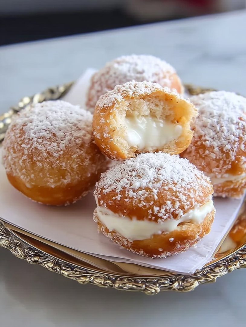 Italienische Sahnebomben (Domboloni alla Crema) image 2