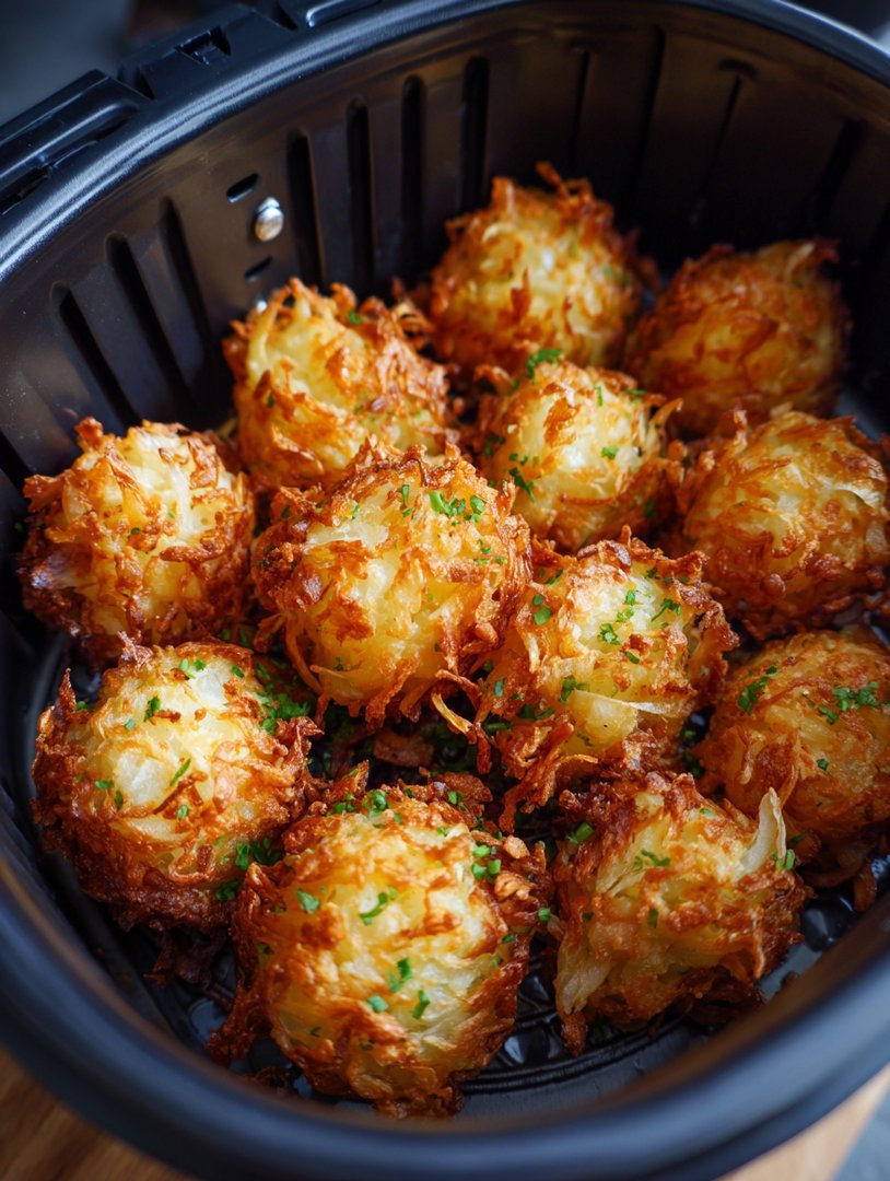 Knusprige Mini-Blütenzwiebeln aus der Heißluftfritteuse image 2