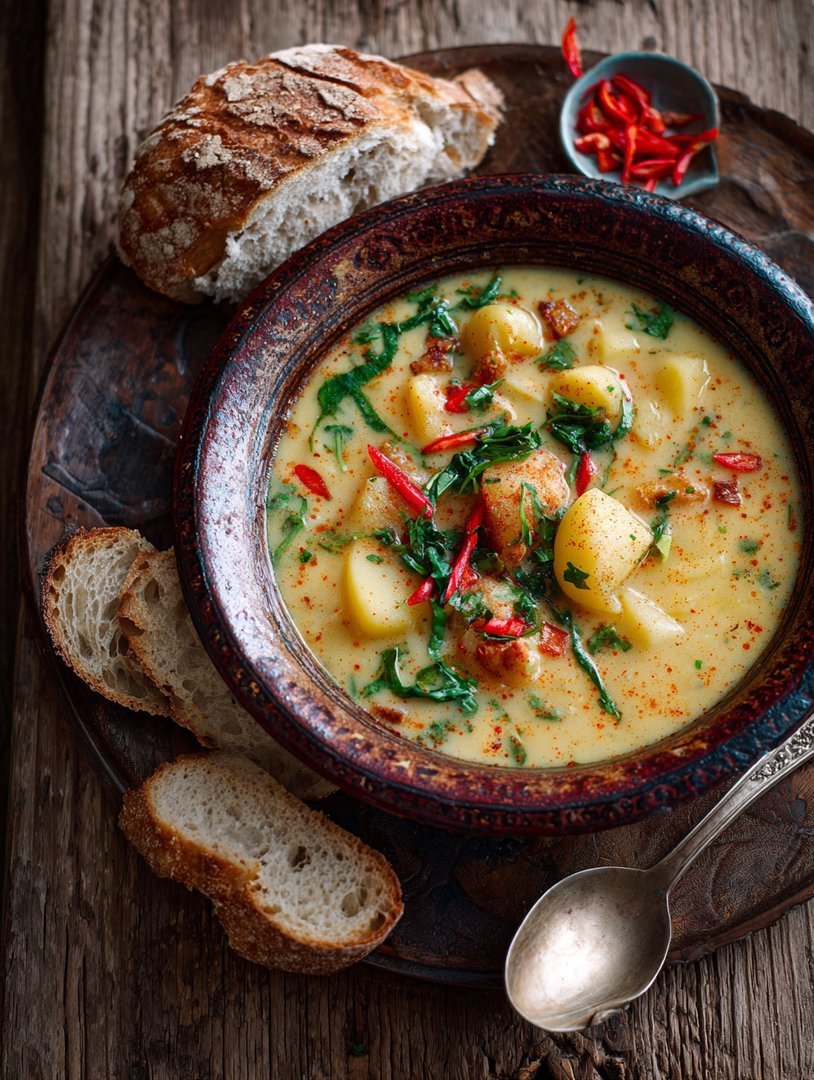 Spanische Kartoffelsuppe image 2