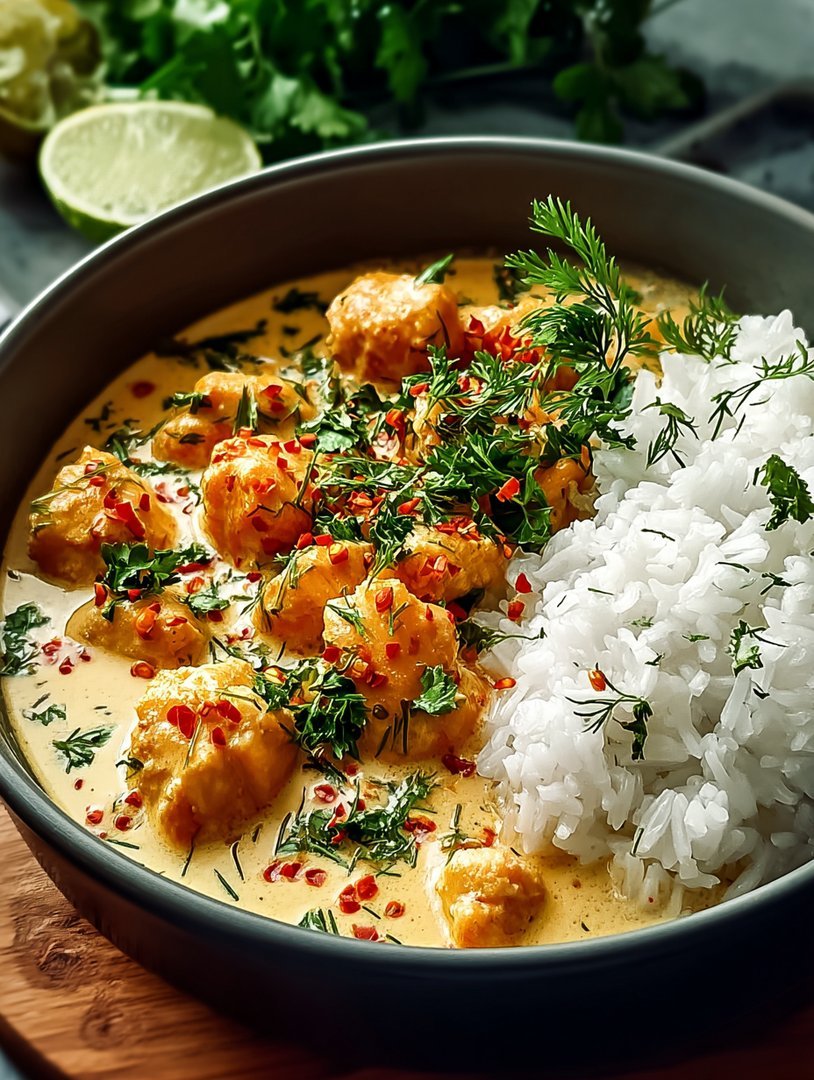 Thai Erdnuss-Curry mit Kokosmilch image 2